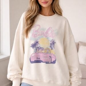Hollister Cream Sweatshirt
